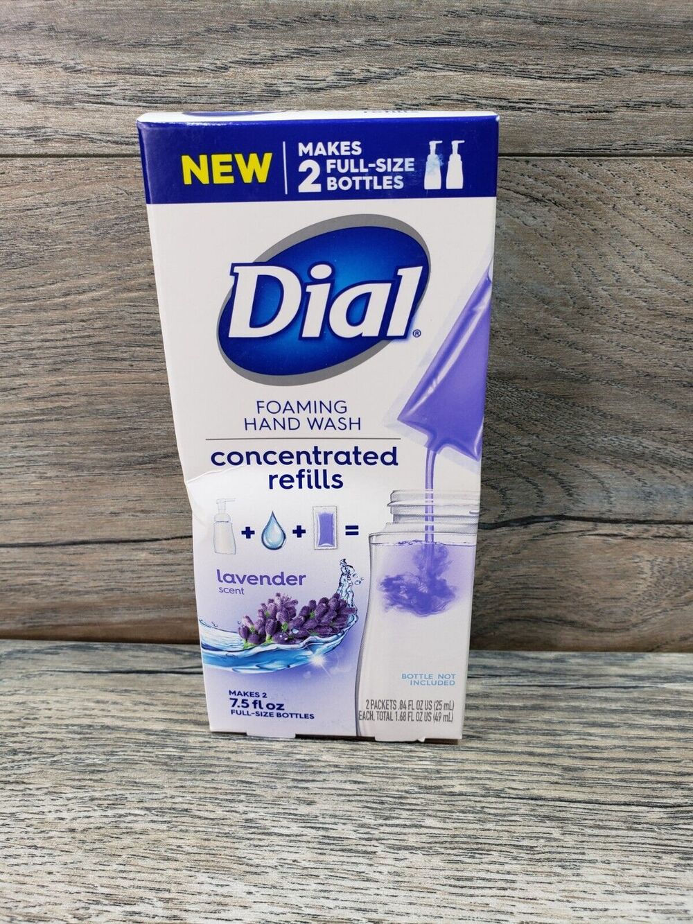 DIAL Foaming Hand Wash Concentrated Refill Lavender